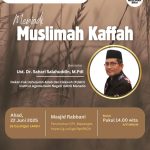 Implementasi Kerjasama, Dekan FUAD jadi Pembicara Kajian Muslimah SMAI.